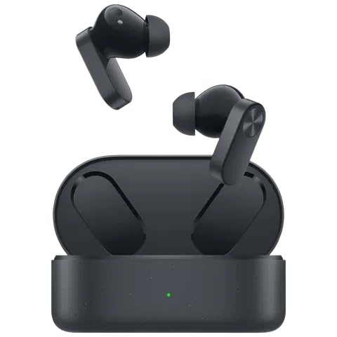 One-Plus Nord Buds 2 Wireless Earbuds with Mic, 25dB ANC, 12.4mm Titanium Bass Drivers, 51H Playtime, 4 Mic ENC Calls, IP55 Water Resistant, Fast Charging, Apple & Android Compatible