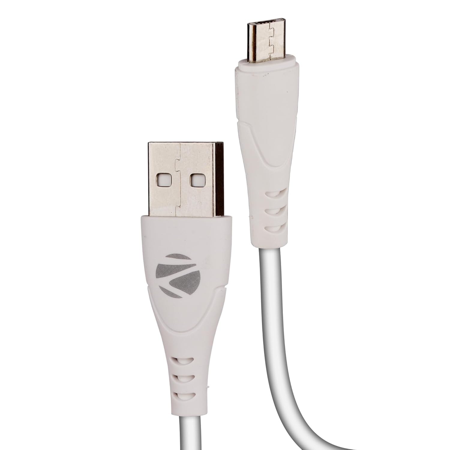 ZEBRONICS MU240 USB - Micro USB Cable, 18 Watts, Rapid Charging, Charge & Sync, 1M (White)