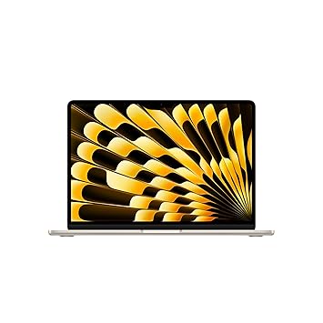 Apple 2025 MacBook Air (13-inch, Apple M4 chip with 10-core CPU and 8-core GPU, 16GB Unified Memory, 256GB) - Starlight