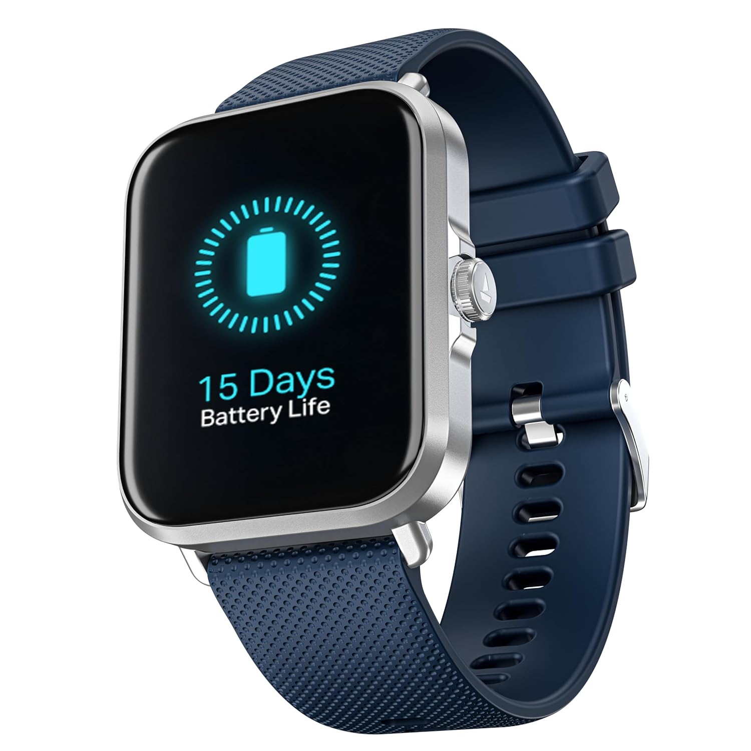 boAt New Launch Storm Infinity w/ 15 Days Extensive Battery Fueled by Huge 550mAh Battery, Fast Charge, 1.83”(4.65cm) HD Display, Functional Crown, BT Calling, Smart Watch for Men & Women