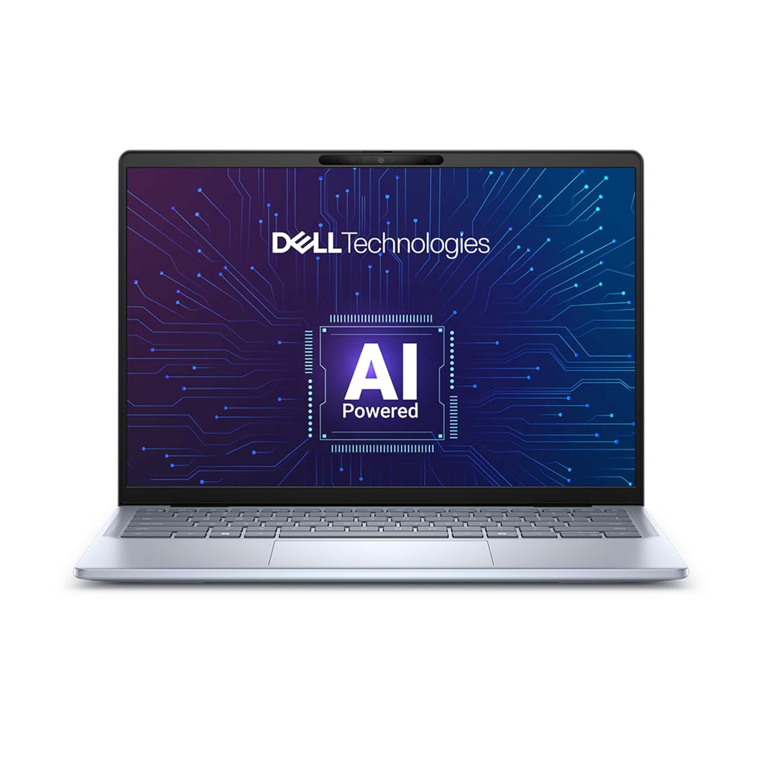 Dell Inspiron 7441 Plus, Snapdragon X Plus-X1P-64-100, 16GB RAM, 512GB SSD, QHD+ 400nits 14"/35.56cm, Touchscreen, Windows 11, Ice Blue, 1.4Kg, Backlit KB, FPR, Qualcomm GPU AI Powered Laptop